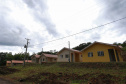 As 20 casas populares do conjunto habitacional erguido no bairro Jardim Planalto em Guaraniaçu, na região Oeste do Estado, serão entregues no começo de 2021. O empreendimento é uma parceria do Governo do Paraná, da Itaipu Binacional e da prefeitura do município e recebeu investimento de R$ 1.035.744,30. Ele se soma a projetos similares que estão em andamento em outros 15 municípios. - 02-12-2020 -  Foto: Jonathan Campos/ AEN