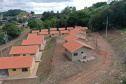 As 20 casas populares do conjunto habitacional erguido no bairro Jardim Planalto em Guaraniaçu, na região Oeste do Estado, serão entregues no começo de 2021. O empreendimento é uma parceria do Governo do Paraná, da Itaipu Binacional e da prefeitura do município e recebeu investimento de R$ 1.035.744,30. Ele se soma a projetos similares que estão em andamento em outros 15 municípios. - 02-12-2020 -  Foto: Alessandro Vieira/ AEN