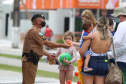 A estratégia de presença ostensiva e maciça da Polícia Militar nas ruas resultou na redução dos principais índices criminais durante os 15 primeiros dias do Verão Consciente 2020/2021 no Litoral.   -  Foto: Divulgação PMPR