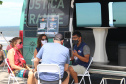 Para facilitar o contato com os moradores e veranistas que estiverem nas praias do Paraná durante a temporada de verão, o Tribunal de Justiça do Paraná (TJPR), por meio da 2ª Vice-Presidência, trouxe ao litoral o projeto “Justiça Itinerante”, que faz parte das atividades do Verão Consciente 2020/2021 do Governo do Estado. A unidade móvel percorre os balneários das praias do Paraná até a próxima segunda-feira (11/01). -  Curitiba, 08/01/2021  -  Foto: Divulgação TJPR