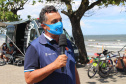 Para facilitar o contato com os moradores e veranistas que estiverem nas praias do Paraná durante a temporada de verão, o Tribunal de Justiça do Paraná (TJPR), por meio da 2ª Vice-Presidência, trouxe ao litoral o projeto “Justiça Itinerante”, que faz parte das atividades do Verão Consciente 2020/2021 do Governo do Estado. A unidade móvel percorre os balneários das praias do Paraná até a próxima segunda-feira (11/01). -  Curitiba, 08/01/2021  -  Foto: Divulgação TJPR