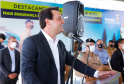Um investimento do Governo do Estado vai reforçar a segurança do distrito de Entre Rios, área rural de Guarapuava, na região Central do Paraná. Nesta segunda-feira (11), o governador Carlos Massa Ratinho Junior esteve na localidade para a inauguração da nova sede Destacamento da Polícia Militar instalada no distrito.  Entre Rios, Guarapuava, 11/01/2021  -  Foto: Rodrigo Félix Leal