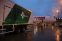 Chegada das vacinas contra a Covid-19 no Aeroporto Afonso Pena em Curitiba-  18/01/2021 - Foto: Geraldo Bubniak/AEN