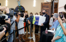 Etapa inicial de vacinação contra a Covid-19.