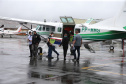 Dsitribuicao  das vacinas contra a Covid-19 no Aeroporto Bacacheri em Curitiba com aeronaves do Governo do Estado -  19/01/2021 - Foto: Geraldo Bubniak/AEN