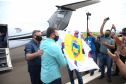 Dsitribuicao  das vacinas contra a Covid-19 no Aeroporto de Maringa com o Secretario de Estado da Saude, Beto Preto n-  19/01/2021 - Foto: Geraldo Bubniak/AEN