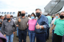 Dsitribuicao  das vacinas contra a Covid-19 no Aeroporto de Maringa com o Secretario de Estado da Saude, Beto Preto n-  19/01/2021 - Foto: Geraldo Bubniak/AEN