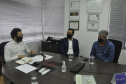 Ecossistemas terrestres dependem de conscientização e de políticas públicas  -  Na foto, reunião com prefeito de Alto Paraná, Claudemir Pereira (Palito)  -  Foto: Divulgação Fomento Paraná