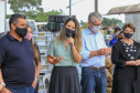 Permissionários atacadistas da Ceasa Curitiba fazem doação 25 toneladas de alimentos para entidades beneficentes de Curitiba e Região Metropolitana, além de famílias atingidas pelas chuvas em Irati, na região Centro-Sul do Estado. - Curitiba, 29/01/2021 - Foto: Veldelino Pontes