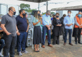 Permissionários atacadistas da Ceasa Curitiba fazem doação 25 toneladas de alimentos para entidades beneficentes de Curitiba e Região Metropolitana, além de famílias atingidas pelas chuvas em Irati, na região Centro-Sul do Estado. - Curitiba, 29/01/2021 - Foto: Veldelino Pontes