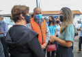 Permissionários atacadistas da Ceasa Curitiba fazem doação 25 toneladas de alimentos para entidades beneficentes de Curitiba e Região Metropolitana, além de famílias atingidas pelas chuvas em Irati, na região Centro-Sul do Estado. - Curitiba, 29/01/2021 - Foto: Veldelino Pontes