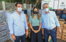 Permissionários atacadistas da Ceasa Curitiba fazem doação 25 toneladas de alimentos para entidades beneficentes de Curitiba e Região Metropolitana, além de famílias atingidas pelas chuvas em Irati, na região Centro-Sul do Estado. - Curitiba, 29/01/2021 - Foto: Veldelino Pontes