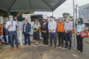 Permissionários atacadistas da Ceasa Curitiba fazem doação 25 toneladas de alimentos para entidades beneficentes de Curitiba e Região Metropolitana, além de famílias atingidas pelas chuvas em Irati, na região Centro-Sul do Estado. - Curitiba, 29/01/2021  - Foto: Gilson Abreu/AEN