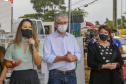 Permissionários atacadistas da Ceasa Curitiba fazem doação 25 toneladas de alimentos para entidades beneficentes de Curitiba e Região Metropolitana, além de famílias atingidas pelas chuvas em Irati, na região Centro-Sul do Estado. - Curitiba, 29/01/2021  - Foto: Gilson Abreu/AEN