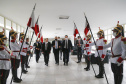 O governador Carlos Massa Ratinho Junior participou nesta segunda-feira (1º) da posse da nova Mesa Diretora da Assembleia Legislativa do Paraná para o biênio 2021/2022. Será a 19ª Legislatura da Casa e a quarta presidência consecutiva do deputado estadual Ademar Traiano.
Foto:Jonathan Campos/AEN
