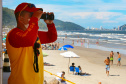 Os afogamentos nas praias do paranaenses reduziram 17% nos meses de dezembro e janeiro da operação Verão Consciente 2020/2021, quando comparado com o mesmo período do verão passado.  - Curitiba, 03/02/2021  -  Foto: Divulgação SESP
