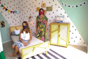Outro empreendimento apoiado foi a Ludique Design, de Curitiba, das arquitetas Bianca Decker e Maria Fernanda Bagatin, que montaram uma loja colaborativa, em que os lojistas levavam e vendiam o próprio estoque.. Foto: Ari Dias/AEN