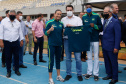 Uma área de maide de 86 mil metros quadrados será referência na formação e no treinamento de atletas no Paraná, desde a base até os de alto rendimento. O presidente Jair Bolsonaro e o governador Carlos Massa Ratinho Junior inauguraram nesta quinta-feira (4) o Centro Nacional de Treinamento de Atletismo (CNTA), um dos mais completos centros de excelência do País em iniciação esportiva, localizado em Cascavel, no Oeste do Estado.Foto Gilson Abreu/AEN
