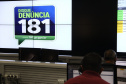 O programa Disque Denúncia 181, da Secretaria de Estado da Segurança Pública do Paraná (Sesp), recebeu mais de 50,6 mil denúncias anônimas no ano de 2020 em todo o estado.  -  Curitiba, 04/02/2021  -  Foto: Divulgação SESP