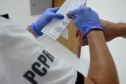 A Polícia Civil comemora nesta sexta-feira (5) o Dia Nacional do Papiloscopista relembrando a participação desses policiais em eventos marcantes no país. -  Foto: Divulgação SESP/PR