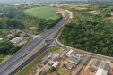 O governador Carlos Massa Ratinho Junior participou nesta quinta-feira (11) da inauguração do viaduto de acesso a Piraí do Sul e ao Santuário Nossa Senhora das Brotas, nos Campos Gerais. Ele está localizado no km 256 da PR-151 e foi construído em apenas dez meses pela concessionária CCR RodoNorte, que administra a ligação entre Ponta Grossa e Jaguariaíva.Foto: Alessandro Vieira/AEN