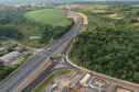 O governador Carlos Massa Ratinho Junior participou nesta quinta-feira (11) da inauguração do viaduto de acesso a Piraí do Sul e ao Santuário Nossa Senhora das Brotas, nos Campos Gerais. Ele está localizado no km 256 da PR-151 e foi construído em apenas dez meses pela concessionária CCR RodoNorte, que administra a ligação entre Ponta Grossa e Jaguariaíva.Foto: Alessandro Vieira/AEN