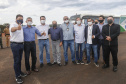  Governador Carlos Massa Ratinho Junior durante uma visita as obras do Aeroporto Internacional de Foz do Iguaçu.