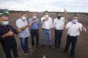  Governador Carlos Massa Ratinho Junior durante uma visita as obras do Aeroporto Internacional de Foz do Iguaçu.
