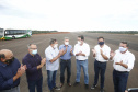  Governador Carlos Massa Ratinho Junior durante uma visita as obras do Aeroporto Internacional de Foz do Iguaçu.
