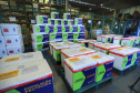 Distribuição das novas doses de vacinas contra a Covid-19 para as 22 Regionais de Saúde.  -  Curitiba, 25/02/2021  -  Foto: José Fernando Ogura/AEN