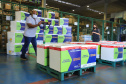Distribuição das novas doses de vacinas contra a Covid-19 para as 22 Regionais de Saúde.  -  Curitiba, 25/02/2021  -  Foto: José Fernando Ogura/AEN