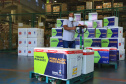 Distribuição das novas doses de vacinas contra a Covid-19 para as 22 Regionais de Saúde.  -  Curitiba, 25/02/2021  -  Foto: José Fernando Ogura/AEN