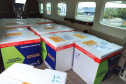 Distribuição das novas doses de vacinas contra a Covid-19 para as 22 Regionais de Saúde.  -  Curitiba, 25/02/2021  -  Foto: José Fernando Ogura/AEN
