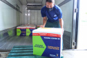 Distribuição das novas doses de vacinas contra a Covid-19 para as 22 Regionais de Saúde.  -  Curitiba, 25/02/2021  -  Foto: José Fernando Ogura/AEN