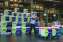 Distribuição das novas doses de vacinas contra a Covid-19 para as 22 Regionais de Saúde.  -  Curitiba, 25/02/2021  -  Foto: José Fernando Ogura/AEN