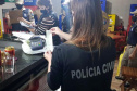 Polícia já prendeu 420 pessoas e interditou 209 pontos comerciais. Foto:SESP