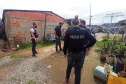 A Polícia Civil do Paraná (PCPR) participou nesta segunda-feira (8) da Operação Resguardo, a maior já realizada no combate a crimes de violência contra a mulher no país e coordenada pelo Ministério da Justiça e Segurança Pública (MJSP), por meio da Secretaria de Operações Integradas (Seopi).  A Operação Resguardo aconteceu simultaneamente nos 26 Estados e no Distrito Federal.  Foto:SESP