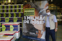 Paraná distribui novo lote e começa a vacinar idosos com mais de 75 anos.
Foto Gilson Abreu/AEN