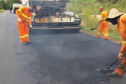 O Departamento de Estradas de Rodagem do Paraná (DER/PR) está realizando melhorias na PRC-487, trecho estadual da Estrada Boiadeira, e na PR-522, rodovias que ligam o município de Ivaí à BR-373, na região dos Campos Gerais. -  Curitiba, 11/03/2021  -  Foto_ Divulgação DER-PR