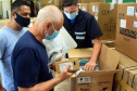 A Secretaria de Estado da Saúde (Sesa) enviou 37 ventiladores pulmonares doados pela Organização das Cooperativas do Paraná (Ocepar) para a Região Oeste do Paraná nesta quinta-feira (11). Os equipamentos serão utilizados para equipar leitos de UTI no combate à Covid-19.  -  Curitiba, 11/-3/2021  -  Foto: Amércio Antonio/SESA