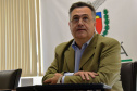 A importância do fortalecimento do sistema único foi a mensagem que o secretário Beto Preto deixou aos formandos do Curso de Especialização em Saúde Pública, promovido pela Escola de Saúde Pública do Paraná. Os 37 alunos concluíram os estudos na turma da 16ª Regional de Saúde de Apucarana. -  Curitiba, 11/03/2021  -  Foto: Américo Antonio/SESA