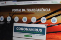 Portal Transparencia - Foto: Geraldo Bubniak/AEN