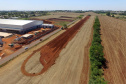 Obras da Perimetral Leste de Foz do Iguaçu avançam em três pontos do projeto. Foto:DER