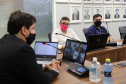As reuniões do Conselho de Autoridade Portuária do Porto de Paranaguá foram retomadas neste mês de março. O órgão consultivo é formado por representantes do poder público, classe trabalhadora e empresarial. -  Paranaguá, 22/03/2021  -  Foto: Claudio Neves/Portos do Paraná