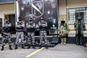 Curitiba, 26 de março de 2021. Entrega de Equipamento ao Esquadrão Antibomba - BOPE