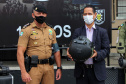 Curitiba, 26 de março de 2021. Entrega de Equipamento ao Esquadrão Antibomba - BOPE