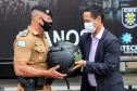 Curitiba, 26 de março de 2021. Entrega de Equipamento ao Esquadrão Antibomba - BOPE