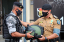 Curitiba, 26 de março de 2021. Entrega de Equipamento ao Esquadrão Antibomba - BOPE