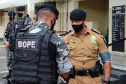 Curitiba, 26 de março de 2021. Entrega de Equipamento ao Esquadrão Antibomba - BOPE