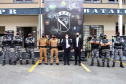 Curitiba, 26 de março de 2021. Entrega de Equipamento ao Esquadrão Antibomba - BOPE